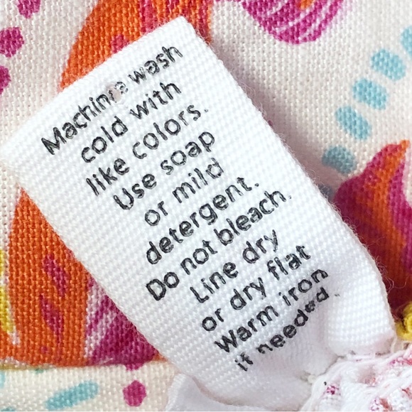 Midnight Sky Colorful Floral Paisley Linen Blend Crop Top - Picture 11 of 16